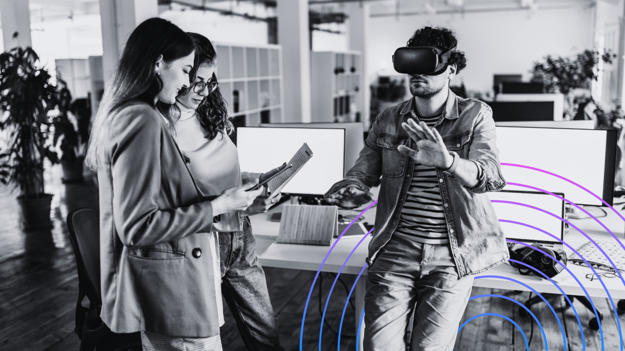 Sunset in the mountains