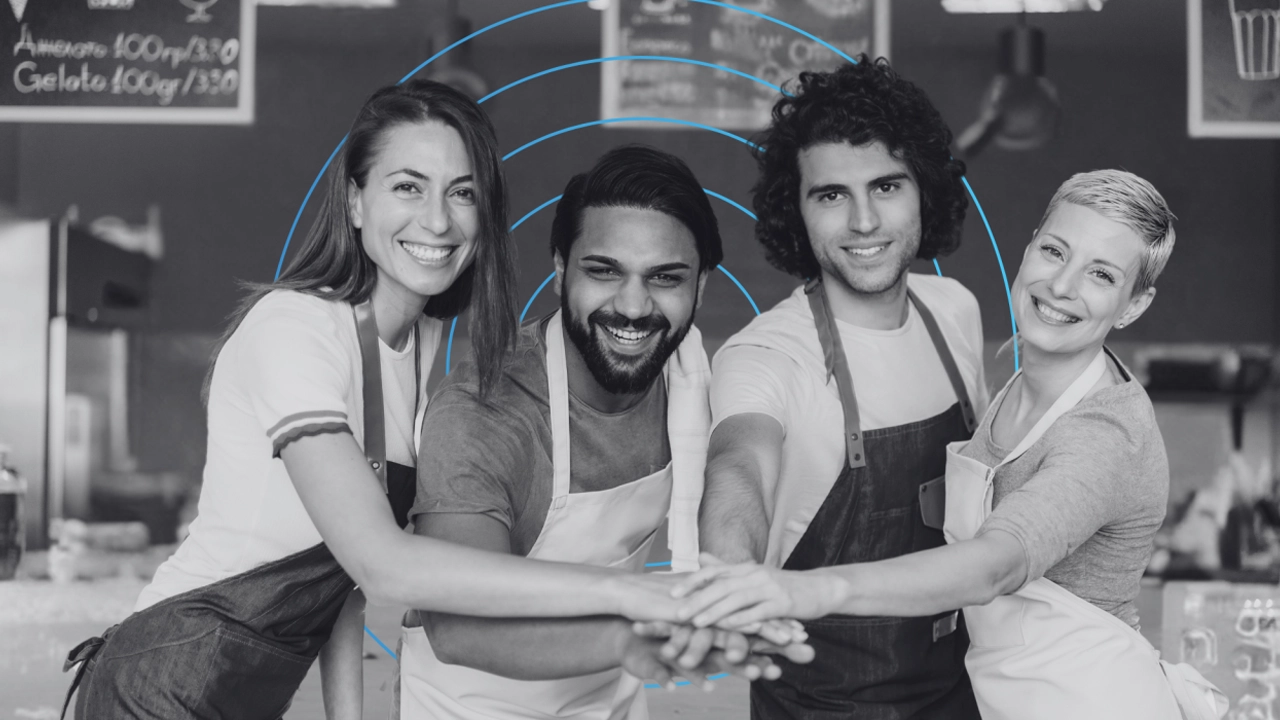 Sunset in the mountains